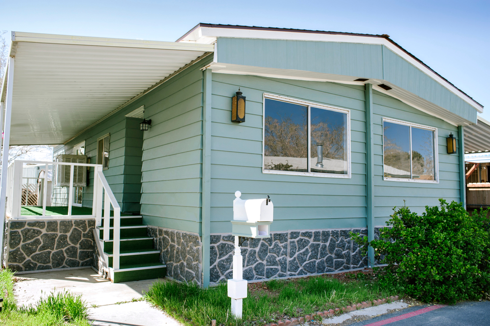 A view of a home exterior